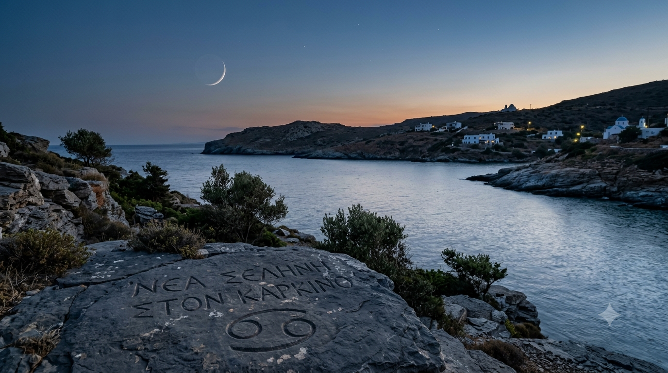 νέα σελήνη στον καρκίνο