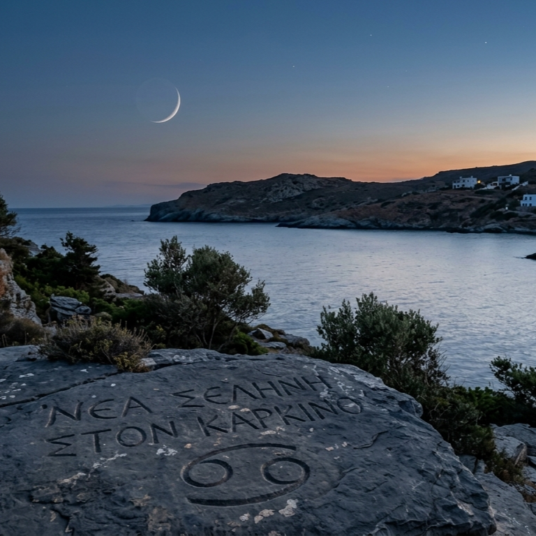 νέα σελήνη στον καρκίνο