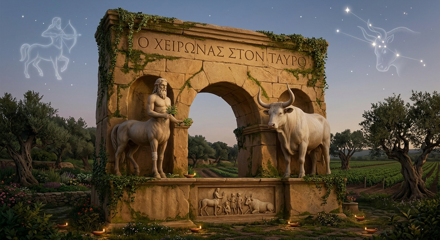 χείρωνας στον ταύρο